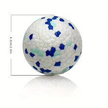 (white) 1pc Dog Toy Durable Crew Ball Pet Grinding Teeth Toy For Dog Interactive Supplies Chew Pet Interactive Supply Accessory
