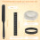 Sourdough Starter Kit with Cloth Covers and Tools for 3-4 2