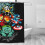 Pokémon-Duschvorhang aus Eisen, 183 x 183 cm 2