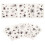 Spider temporary tattoos stickers 20 sheets 2
