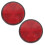 Xing plastic round reflective warning reflector 2 pcs red 4