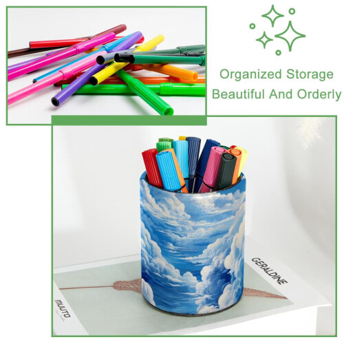 Pennenhouder Bureau-organizer Wolkdesign (1 stuk) 2