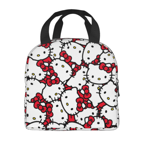 Sac à lunch Hello Kitty imperméable et réutilisable (1 pièce) 2