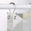 Shower Curtain Hooks Metal Double-Sliding Rust-Resistant 12 5