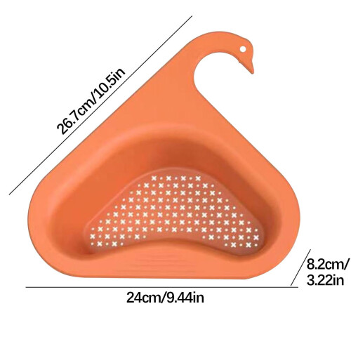 Égouttoir suspendu, panier à évier triangulaire 1