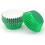 Caissettes à cupcakes et muffins en aluminium vert (100 unités) 4