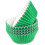 Caissettes à cupcakes et muffins en aluminium vert (100 unités) 3