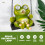 Solar Hanging Frog Garden Light Resin Decorative Lamp 4
