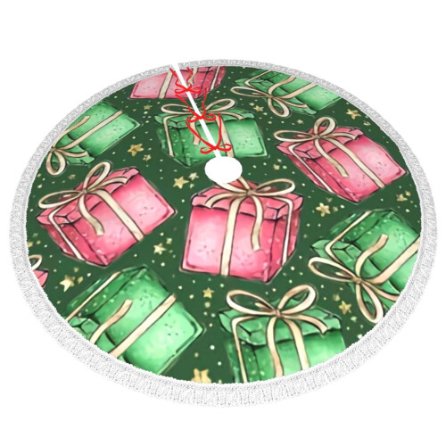 Christmas Tree Skirt Rustic 48 Inch 2