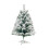 3ft Pre-Lit Flocked Artificial Christmas Tree with Stand 2