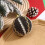 Christmas Tree Ornament Black Irregular Ball Pendant 12pcs 3