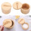 Bamboo Salt and Pepper Box with Spoon 1-Compartment 4
