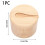 Bamboo Salt and Pepper Box with Spoon 1-Compartment 5