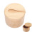 Bamboo Salt and Pepper Box with Spoon 1-Compartment 3