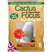 CACTUS Soil -CACTUS Focus Repotting mix 8 litre (1), Brown