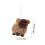 Christmas puppy pendant white pet tree decoration 3