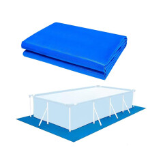 Pool Ground Cloth, Ynzeyx Rectangular Swimming Pool Mat for Frame Pool & Above G