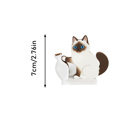 Cat Whisker Fridge Holder Acrylic 2 pcs 2