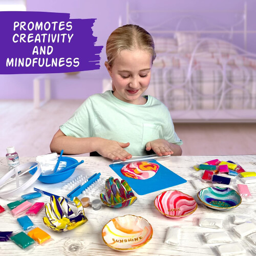 DIY Creative Set for Kids to Make Ceramic Decorations DIY Painting 1