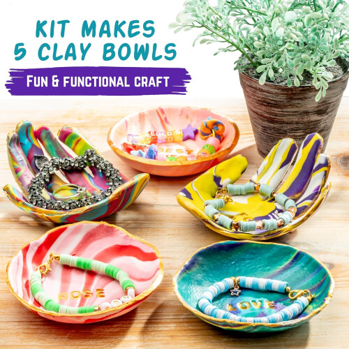 DIY Creative Set for Kids to Make Ceramic Decorations DIY Painting 2