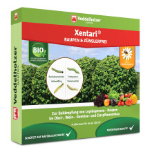 Veddelholzer Xentari 8 x 2g – Caterpillar & Moth Control: Effective against Box Tree Moths, Caterpillars, and Destructive Larvae. Suitable for Org