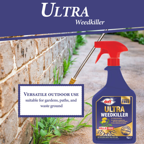 Doff Doff Ultra Weedkiller 1L Glyphosate Free Weed Control 2