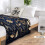 Gold Glitter Foliage Throw Blanket Microfiber 40x50 Inch 5
