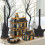 ACDANC haunted house stoneware candy bowl with lid 1 piece 4