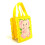 petit sac cadeau en feutrine éléphant jaune 2