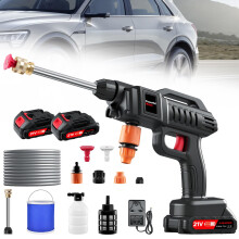 Cordless Pressure Washer, 21V Portable Pressure Washer, 60Bar/870 PSI