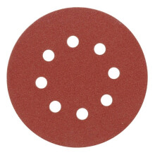 Csiszolókorongok 125 mm, 36. oldal, 8 lyukkal, 5 darabos készlet. 08573 VOREL