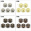 Wood Jewelry Box with Silver Hasp Clasp Set 5 pcs 3