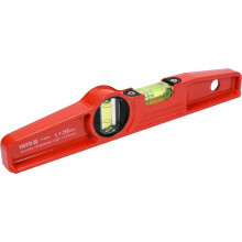 TRAPEZVAS 250 MM, HUS - STØBT ALUMINIUM, TO PÆRER, MAGNETER YT-30370 YATO
