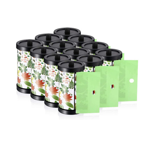 Mr Fothergill's [Upgraded Version] Trapro Sticky Fly Paper Fly Catcher Insect Fly Trap, 12-Pack (12 Pack)