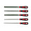Lime metalliche - VOREL - 25166 - 200mm - 5 pezzi 1