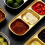Stainless Steel Seasoning Plate 4-Grid Square 5