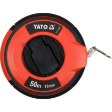 Meetlint - YATO - YT-71582 - 50 m - Breedte 13 mm - Drievoudige oprolling