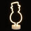 Christmas Snowman LED Lamp Indoor Decorative Light 2 pcs 2