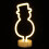 Christmas Snowman LED Lamp Indoor Decorative Light 2 pcs 3