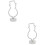 Christmas Snowman LED Lamp Indoor Decorative Light 2 pcs 5
