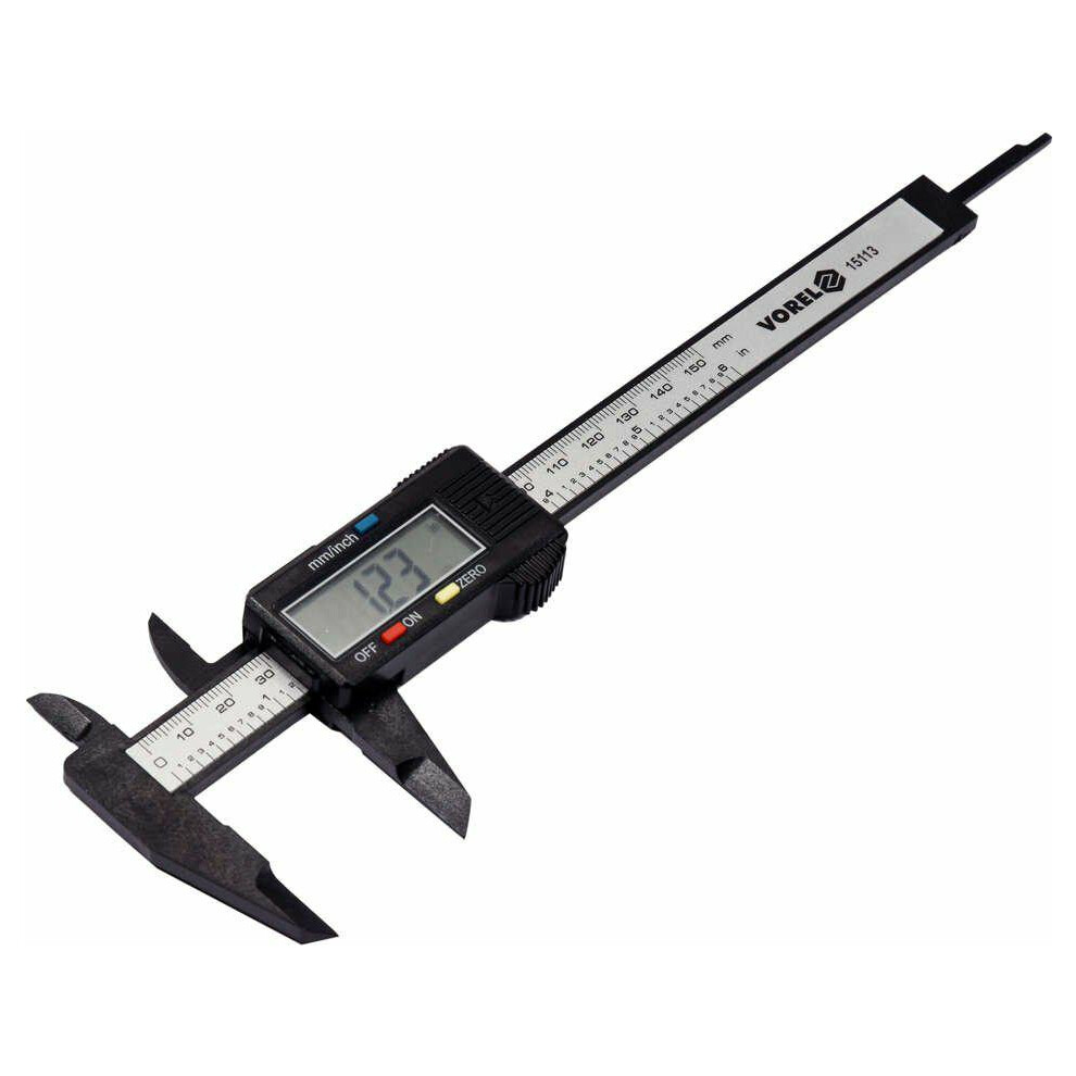 Toya , Messlehre, Vorel Suwmiarka Elektroniczna 150Mm / 0,01Mm Carbon 15113 (15 Cm) - Image 4