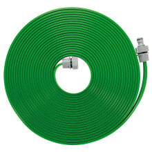 Gardena Sprinkler Hose: Fine spray sprinkler for watering elongated, narrow areas, length 15 m, ready-to-connect, green