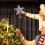 Christmas tree hanging ball ornaments black irregular 6 pcs 2