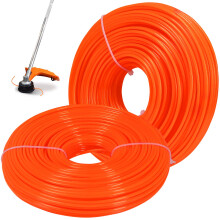 2.4mm Nylon Strimmer Wire, 328 Feet 100M Round Strimmer Line Strong Trimmer Cord