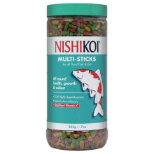 Nishikoi Multi-Sticks Complete Food for Koi and Pond Fish - 205g