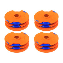 CDIYTOOL WX100 Grass Trimmer Spool Lines fit for Qualcast GT25 GGT350A1 GT30 GGT450A1 and WORX WG100E WG104E1 1.65mm dia 8.3m long (4 spools)