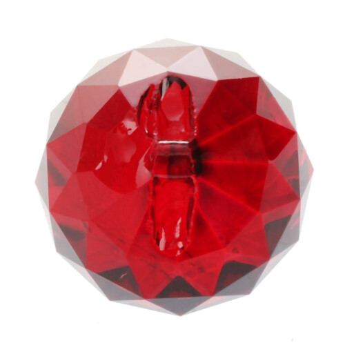 Red Crystal Ball Prism 30mm 1