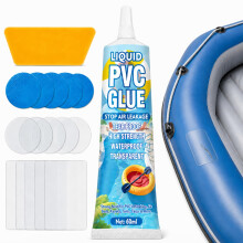 Inflatable Puncture Repair Kit, Heavy Duty Air Mattress Repair Kit, Waterproof P