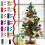 Christmas Ornaments Set Sky Blue 3cm 24pcs 2