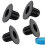 4Pcs Pool Wall Plug Replacement Parts,Swimming Pool Pump and Filter Kit,Hole Plug Stopper for Above Ground Pool Accessories,Pools Grounds Strainer Pl 1